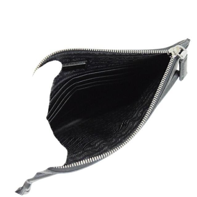 SAランク】 プラダ PRADA クラッチ サフィアーノ (レザー) 2NG005