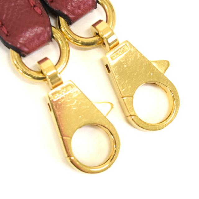 【ABランク】 エルメス HERMES ショルダーストラップ バンドリエール クシュベル (レザー) GD金具 □C刻印 (1999年) バッグ アクセサリー ケリー ボリード 交換用 ルージュヴィフ (レッド) 正規品 中古 mbq26002_7