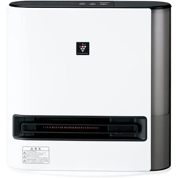 中古　2021年製　シャープ 加湿 セラミックファンヒーター 暖房 6(8)畳 / 加湿 11(18)畳 / プラズマクラスター 7000 6畳 大風量 ホワイト HX-PK12-Wの通販は