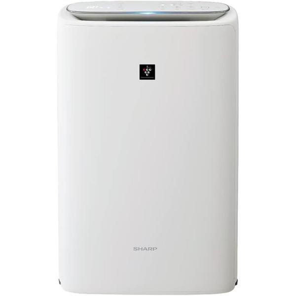 中古　2021年製高年式　シャープ 加湿 空気清浄機 KI-PS50-W プラズマクラスター 25000 空気清浄 23畳 ホワイト タンク容量 約2.7L/加湿量600mL 正規品　送料無料の通販は