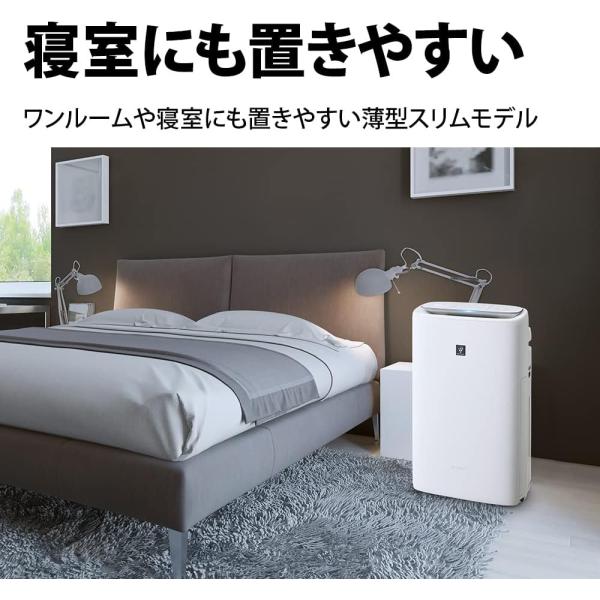 中古 2021年製高年式 シャープ 加湿 空気清浄機 KI-PS50-W