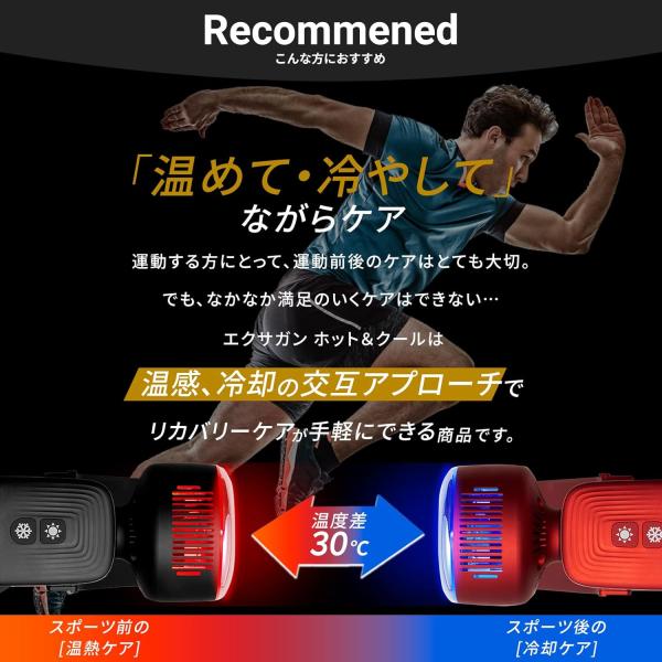 限定モデル　アウトレット　ドクターエア エクサガン ホット＆クール 有吉ゼミで紹介 (温冷リカバリーケア/フェイスケア) ハンディガン REG-03 WH　送料無料_3
