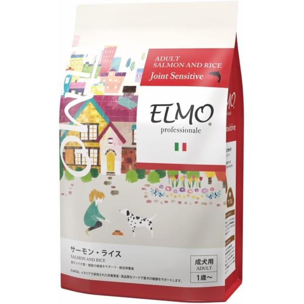 ELMO エルモ 成犬用 サーモンライス ドッグフード グルテンフリー アレルギーに配慮 3kg