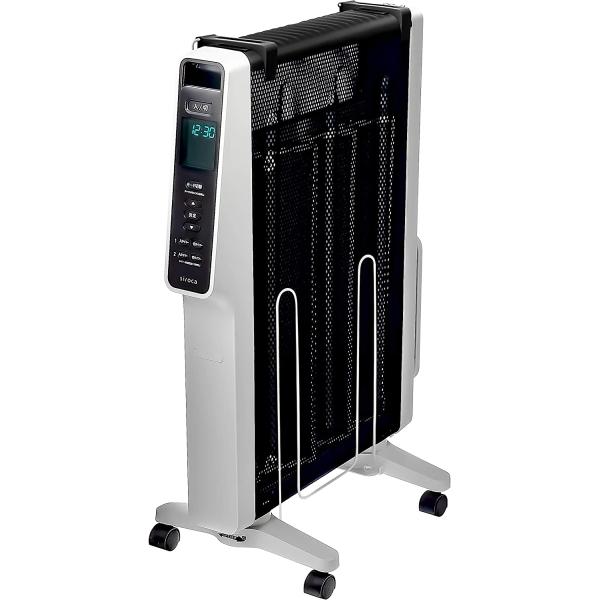 コロナ オイルレスヒーター（8畳 ホワイトシルバー【暖房器具】CORONA