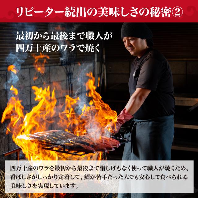 ハマヤ 龍馬タタキ2節+四万十うなぎ2尾セット_3