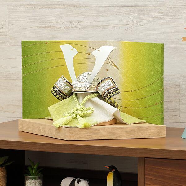 五月人形 兜飾り | 草木染 兜飾り「7号翠極」 | 華やか 新緑 インテリア 東玉 | <No. TU02-55307>の通販は