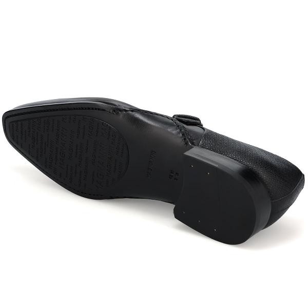 【クインクラシコオリジナルモデル】 マグナーニ メンズ ドレスシューズ ミクストメディア シングルモンク スペイン製 MAGNANNI 23040の通販は