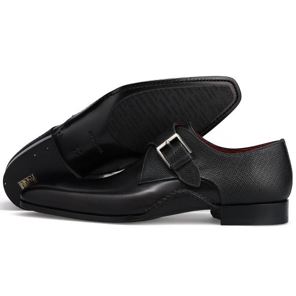 【クインクラシコオリジナルモデル】 マグナーニ メンズ ドレスシューズ ミクストメディア シングルモンク スペイン製 MAGNANNI 23040の通販は