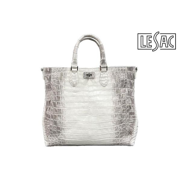 レザック バッグ クロコ トートバッグ CALON ナチュラル 国産(日本製) LE`SAC caloncrocoの通販は