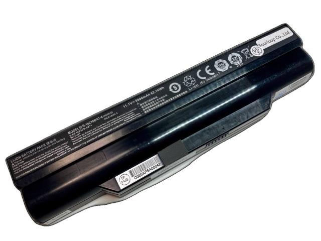 【純正】6-87-w230s-4e7 11.1V 62.16Wh clevo ノート PC ノートパソコン 純正 交換バッテリー の通販は