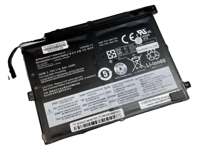 【純正】Thinkpad 10 20c3-001qau 3.7V 33Wh lenovo ノート PC ノートパソコン 純正 交換バッテリー