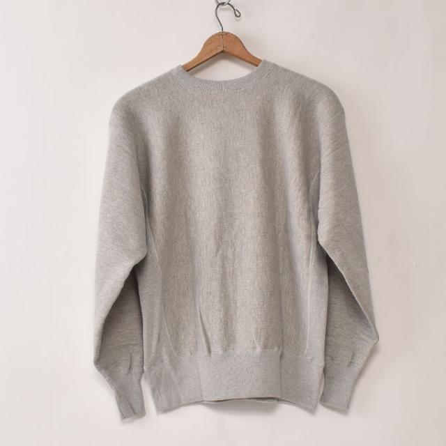 Champion / REVERSE WEAVE / TRUE TO ARCHIVES (C3-S026) / “YALE” SILVER GRAY チャンピオン / リバースウィーブ(R) / クルーネックスウェットシャツ / トゥルートゥーアーカイブス / “イェール大学” シルバーグレー_1