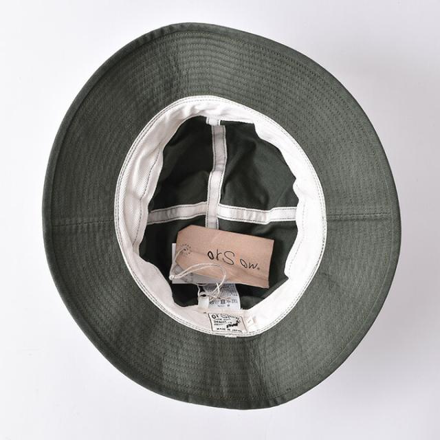 orslow / US NAVY HAT (03-001) オアスロウ ユーエスネイビー ハット 全5色 (DENIM ONE WASH・HICKORY STRIPE・KHAKI・REVERSE SATEEN GREEN・HERRINGBONE GREEN)_12