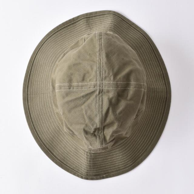 orslow / US NAVY HAT (03-001) オアスロウ ユーエスネイビー ハット 全5色 (DENIM ONE WASH・HICKORY STRIPE・KHAKI・REVERSE SATEEN GREEN・HERRINGBONE GREEN)_14