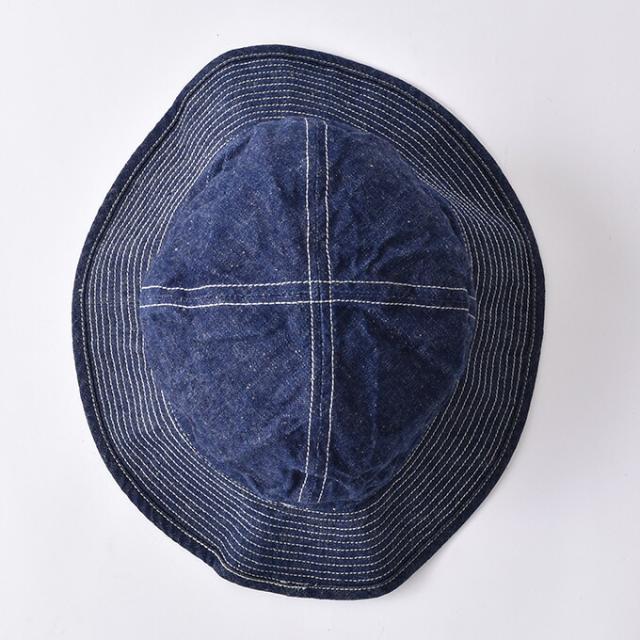 orslow / US NAVY HAT (03-001) オアスロウ ユーエスネイビー ハット 全5色 (DENIM ONE WASH・HICKORY STRIPE・KHAKI・REVERSE SATEEN GREEN・HERRINGBONE GREEN)_2