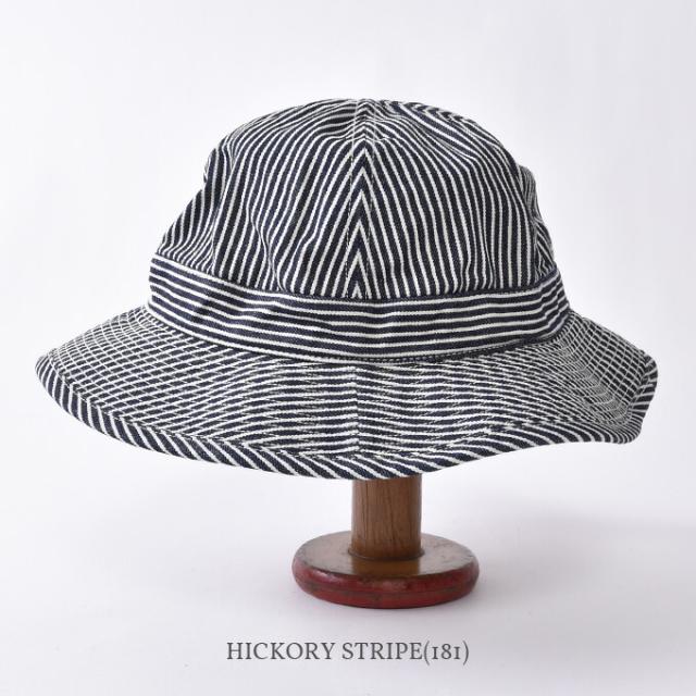 orslow / US NAVY HAT (03-001) オアスロウ ユーエスネイビー ハット 全5色 (DENIM ONE WASH・HICKORY STRIPE・KHAKI・REVERSE SATEEN GREEN・HERRINGBONE GREEN)_4