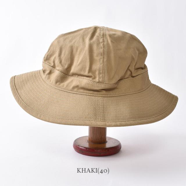 orslow / US NAVY HAT (03-001) オアスロウ ユーエスネイビー ハット 全5色 (DENIM ONE WASH・HICKORY STRIPE・KHAKI・REVERSE SATEEN GREEN・HERRINGBONE GREEN)_7