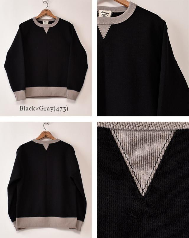 Jackman / JM7292 GG Sweat Crewneck ジャックマン / GGスウェットクルーネック 全8色_9