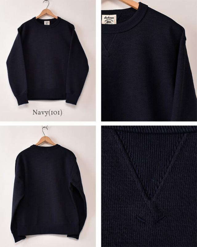 Jackman / JM7292 GG Sweat Crewneck ジャックマン / GGスウェットクルーネック 全8色_4