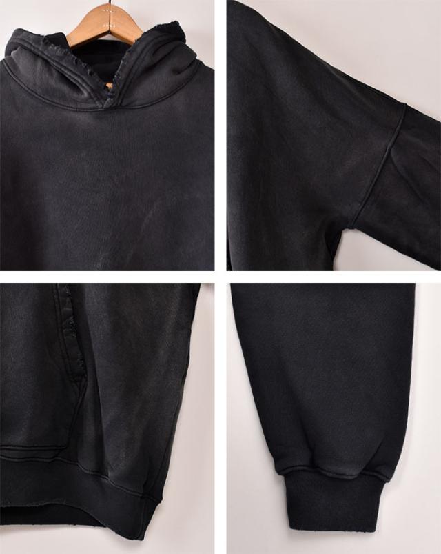 MOOJIMOOJI / OVERSIZED CROP HOODIE AGED ムージームージー / オーバーサイズ クロップ フーディー エイジド パーカー 全9色_11