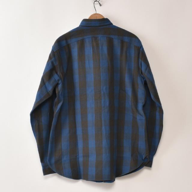 BIG YANK / Y1945 FLANNEL SHIRT BLOCK CHECK / BLUE ビッグヤンク / Y1945 フランネルシャツ ブロックチェック / ブルー_1