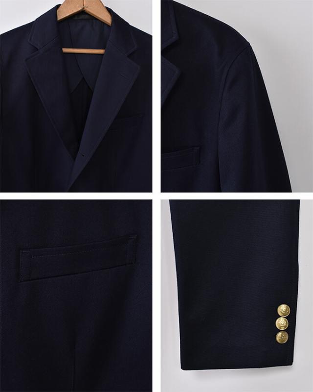 DC WHITE / WEST POINT BLAZER 2 (D241150) / NAVY ディーシーホワイト / ウエストポイントブレザー 2 紺ブレ ネイビーブレザー / ネイビー_3