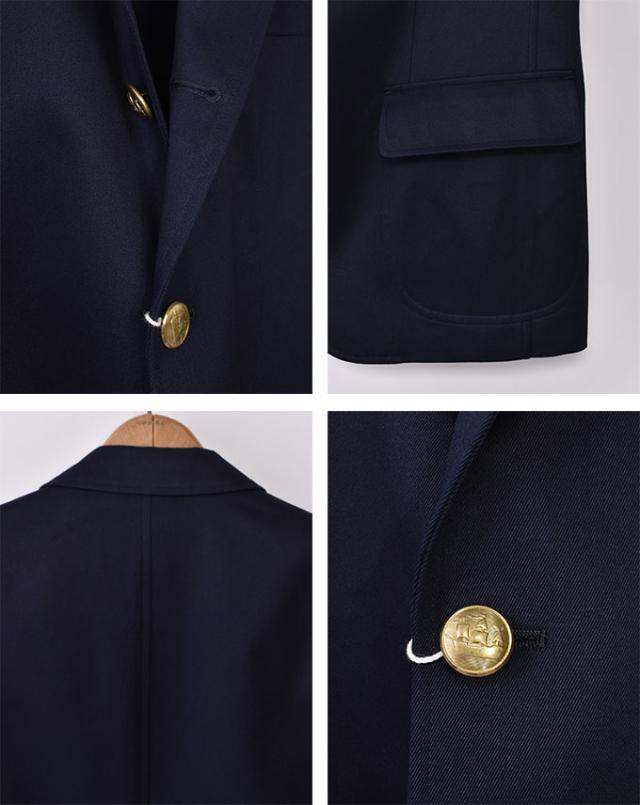 DC WHITE / WEST POINT BLAZER 2 (D241150) / NAVY ディーシーホワイト / ウエストポイントブレザー 2 紺ブレ ネイビーブレザー / ネイビー_4
