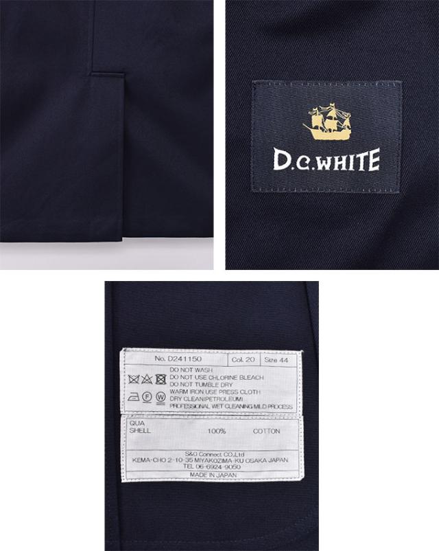 DC WHITE / WEST POINT BLAZER 2 (D241150) / NAVY ディーシーホワイト / ウエストポイントブレザー 2 紺ブレ ネイビーブレザー / ネイビー_5
