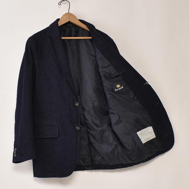 ディーシーホワイト / ブルックリン デニムジャケット / ネイビー