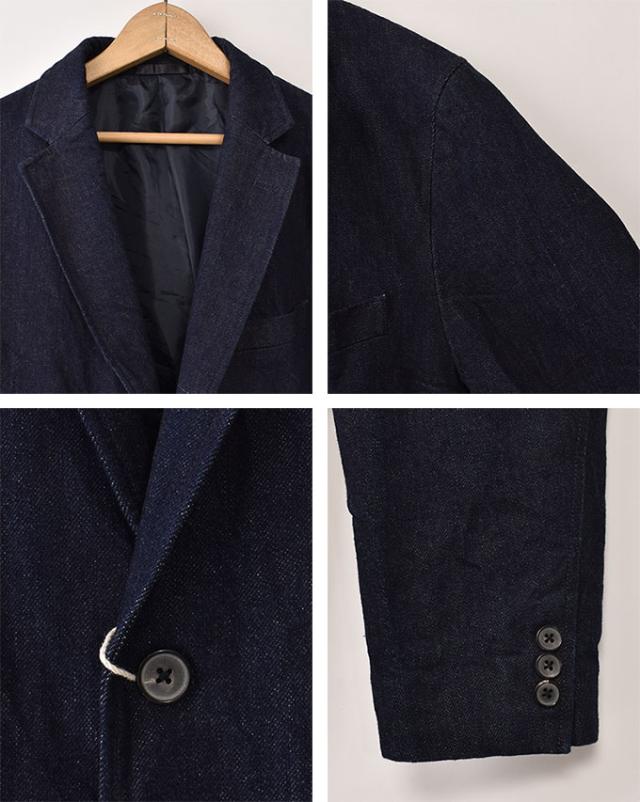 ディーシーホワイト / ブルックリン デニムジャケット / ネイビー