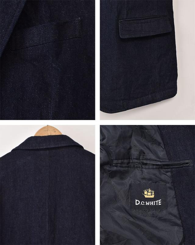 ディーシーホワイト / ブルックリン デニムジャケット / ネイビー