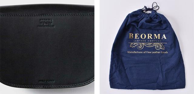 BEORMA LEATHER COMPANY / L0048 The Brum / BRIDLE ベオーマレザーカンパニー / ミニショルダーバッグ 全2色 (BLACK・DARK BROWN) 【メーカー取寄せ】z10x_5
