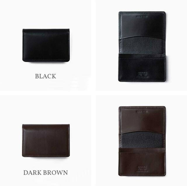 ベオーマレザーカンパニー / 名刺入れ 全2色 (BLACK・DARK BROWN)の