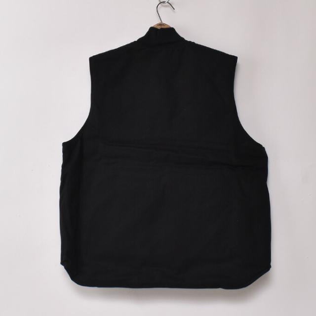 CARHARTT / V01 DUCK VEST / BLACK カーハート / ダックベスト