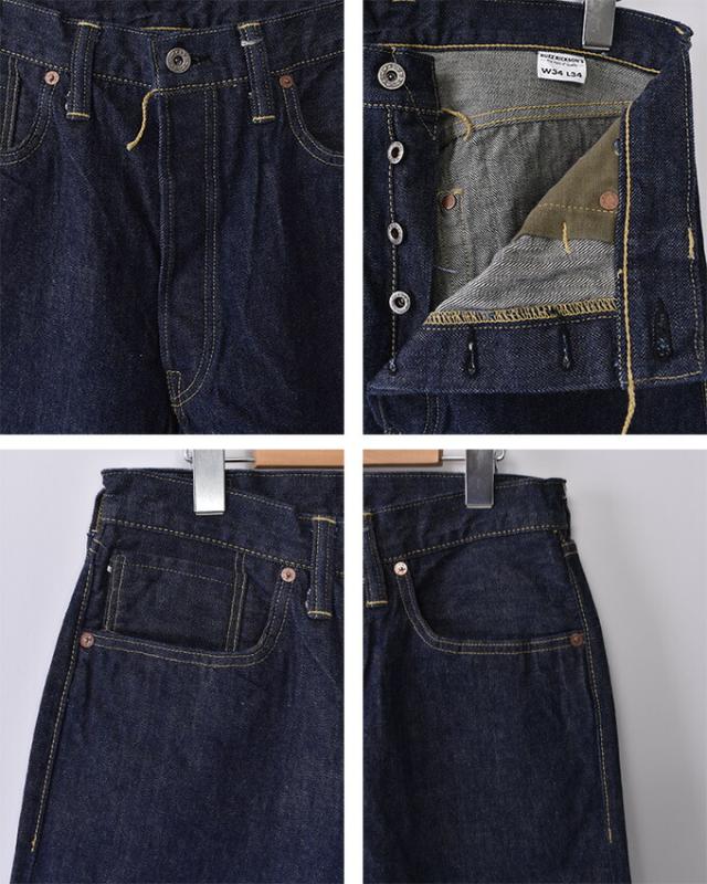 BUZZRICKSON'S / Lot No. BR43041 / WORLD WAR II WAIST OVERALLS / 421A) ONE WASH バズリクソンズ / 大戦モデル デニムパンツ ジーパン ジーンズ / ワンウォッシュ_2
