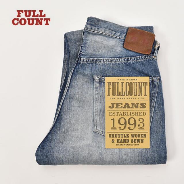 FULLCOUNT / 1341-0105SS Wide Denim Dartford 11.5oz Super Smooth / INDIGO BLUE フルカウント / ワイドデニム ダードフォード 11.5オンス スーパースムース / インディゴブルー