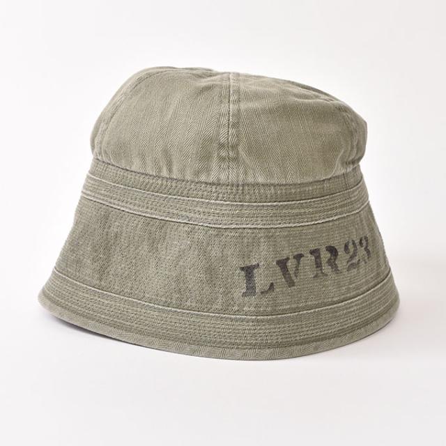 THE CORONA UTILITY / CA010-25-04 NAVY HAT / Olive green w/ Bio-wash コロナユーティリティ / ネイビー ハット / オリーブグリーン バイオウォッシュ [ネコポス対応]_1