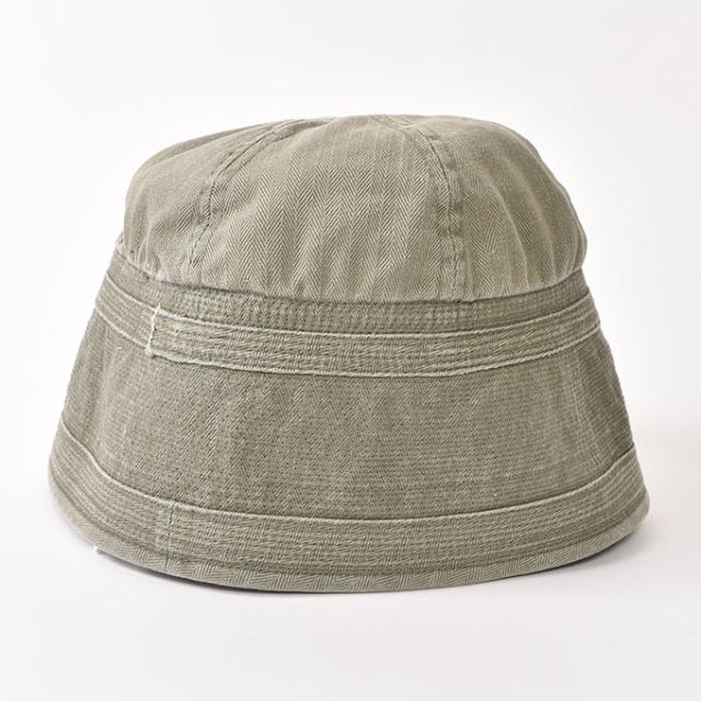 THE CORONA UTILITY / CA010-25-04 NAVY HAT / Olive green w/ Bio-wash コロナユーティリティ / ネイビー ハット / オリーブグリーン バイオウォッシュ [ネコポス対応]_2