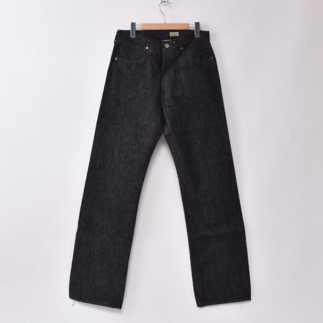 BUZZRICKSON'S / Lot No. BR43042 / WILLIAM GIBSON COLLECTION / WORLD WAR II BLACK DENIM WAIST OVERALLS / 411A) ONE WASH バズリクソンズ / ウイリアムギブソンコレクション / 対戦モデル ブラックジーンズ ブラックデニム ワンウォッシュ / ブラック_1