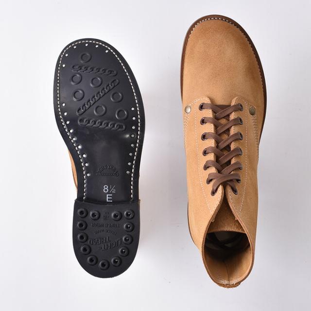 BUZZRICKSONS / Lot No. BR02800 / SHOE, SERVICE, REVERSE UPPER, COMPOSITION SOLE Type M-43 / CAMEL バズリクソンズ / M-43サービスシューズ / キャメル_3