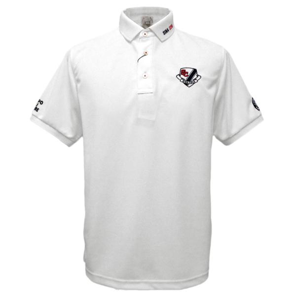 30%OFF 2023春夏新作 シナコバ 機能性UVカット サラサラ軽い半袖 ポロシャツ 白M L LL PS*0123150520100の通販は