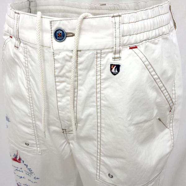 30%OFF 2024春夏新作 シナコバ イージーパンツ(マリンパンツ) 白 M L LL PA*0124115310110の通販は