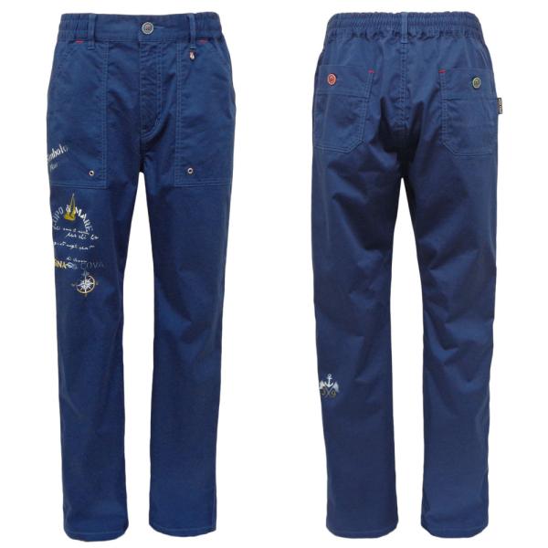 30%OFF 2024春夏 新作 シナコバ イージーパンツ(マリンパンツ) 紺 (K) PA*0124115316290の通販は