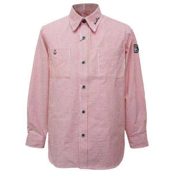 30%OFF 2024春夏 シナコバ 綿サッカー CPOシャツジャケット アカ系  JK*0124133050960の通販は