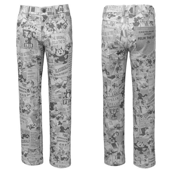 40%OFF 秋冬 カステルバジャック×Felix thecat 裏起毛スウェット パンツ 白  PA*02723334010201の通販は 17,325円