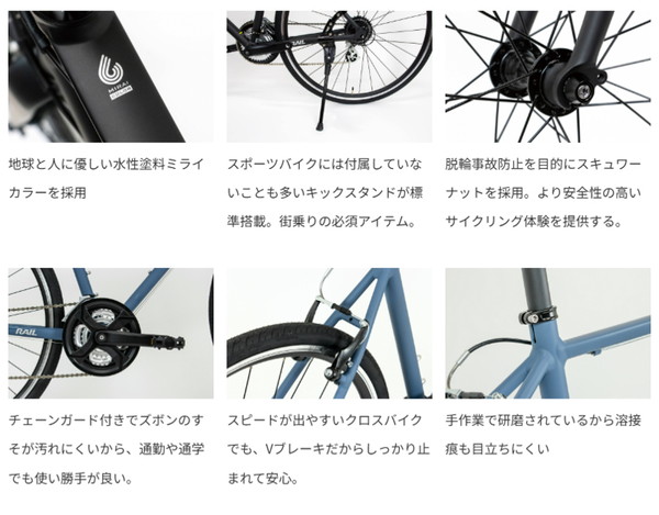 ((ポイント7％★6/3-7))RAIL ST フレームサイズ：480mm / KhodaaBloom クロスバイク 自転車_7