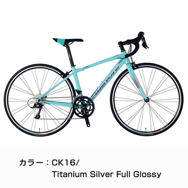 ((ポイント7％★6/12_10時から))ビアンキ VIA NIRONE 7 18段変速 2022年モデル CK16/Titanium Silver Full Glossy / BIANCHI ロードバイク 自転車 ビアニローネ 7_1
