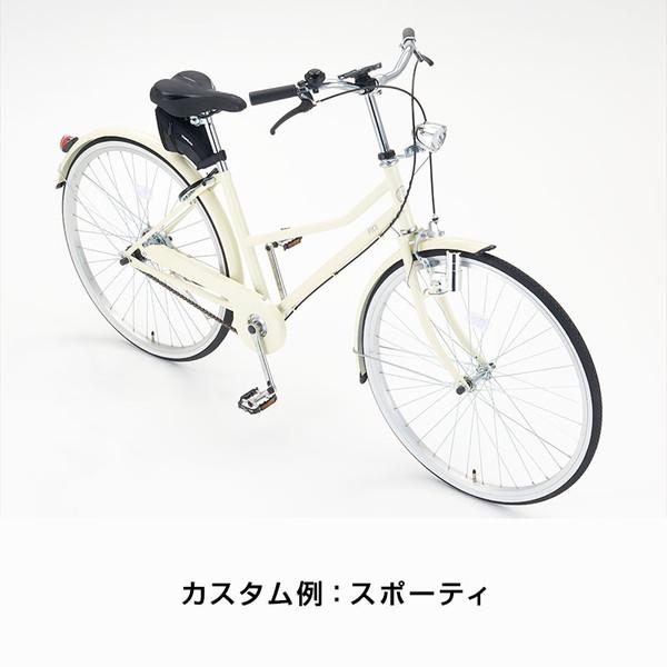 【150店舗突破感謝祭！ポイント7％】フィッツプラス 26インチ 変速無し ダイナモランプ FTP26 / ダイワサイクル シティーサイクル_8