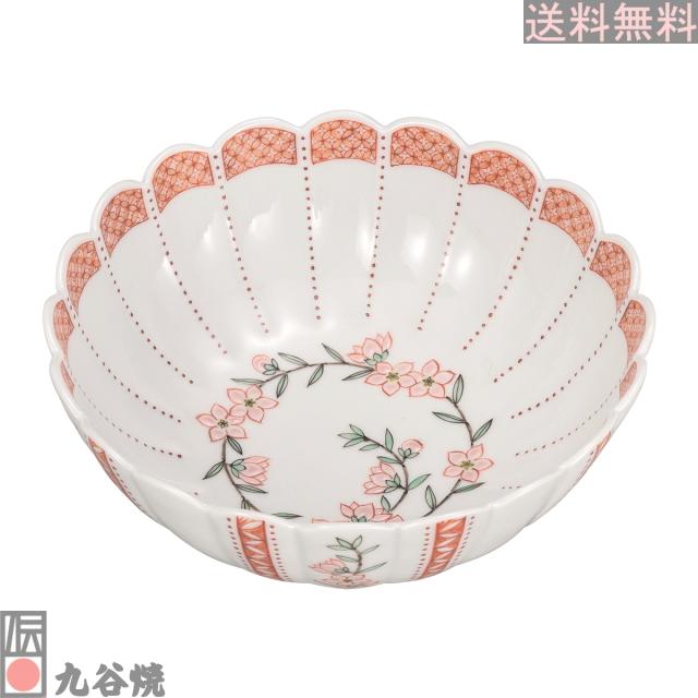 九谷焼 5.2号鉢 蔦花小紋