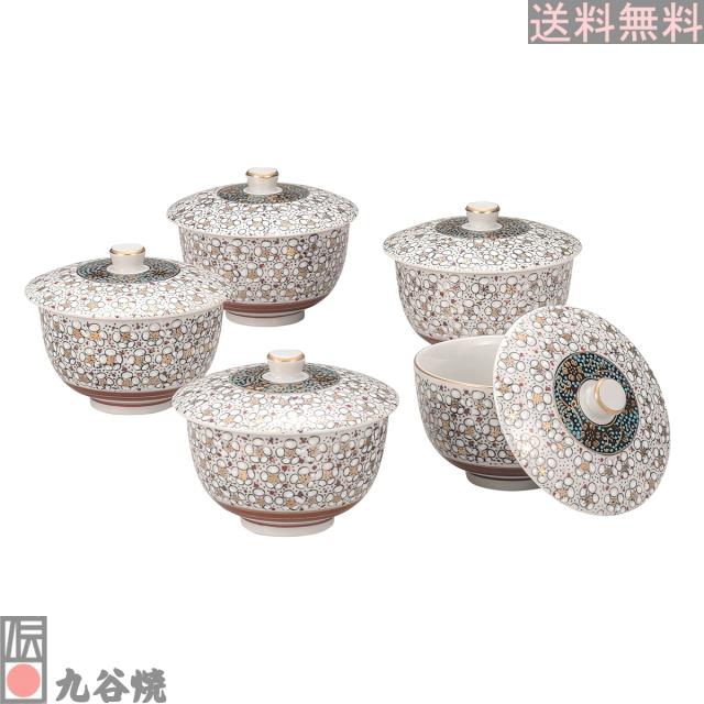九谷焼 蓋付汲出揃・梅詰 16,500円